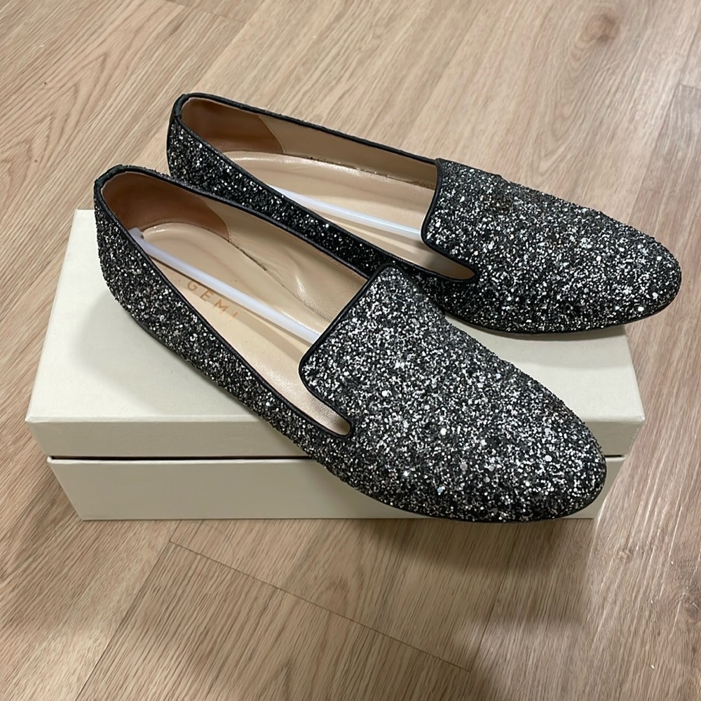 M. Gemi Glitter Loafers